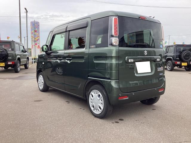 スペーシア ハイブリッドＸ　フルタイム４ＷＤ　デュアルセンサーブレーキＳ　両側パワードア　コーナーセンサ　スマートエントリー　シ－トヒ－タ－　電格ドアミラー　　ＥＴＣ車載器　ブルートゥース　ｉ－ｓｔｏｐ　フリーキー　安全ボディ（12枚目）