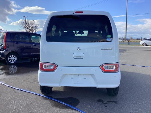 ワゴンＲ ＦＡ　フルタイム４ＷＤ　前後誤発進抑制機能　盗難防止　電動ミラー　運転席エアバック　ＰＷ　フルフラット　オートハイビーム　オートエアコン　ＷエアＢ　ソナー　横滑り防止装置付　パワステ　ＡＢＳ付き（11枚目）