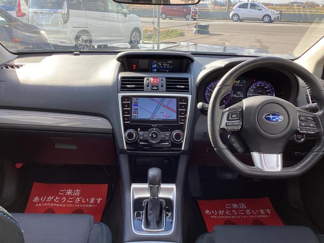 レヴォーグ １．６ＧＴ－Ｓアイサイト　プラウドエディション　フルタイム４ＷＤ　オートクルーズコントロール　ナビＴＶ　電動格納ミラー　Ｂｌｕｅｔｏｏｔｈオーディオ　衝突安全ボディ　電動シート　Ｂカメラ　ＬＥＤヘッドランプ　横滑り防止装置　盗難防止システム　ＡＡＣ（19枚目）