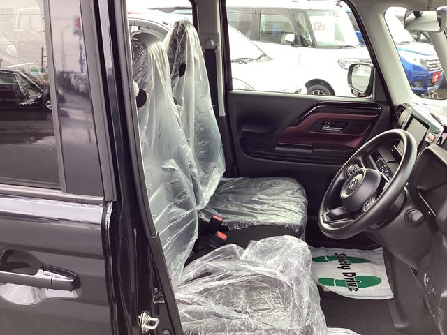 スペーシアカスタム ハイブリッドGS 4WD フロントベンチシート 横滑り防止装置 アダクティブクルーズコントロール 片側電動両側スライドドア 前席シートヒーター パワステ ABS 電動格納ミラー エアバッグ フルフラット オートLED(16枚目)