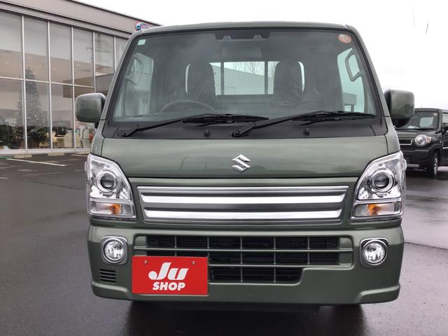 キャリイトラック ＫＸ　パートタイム４ＷＤ　ダブルエアバック　キーレスエントリーキー　運転席エアバック　パワステ　エアコン付　パワーウインドウ　ハイビームアシスト　ＡＢＳ　ＥＳＣ　アイドリングストップ　電動格納式ドアミラー（7枚目）