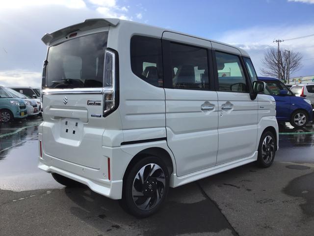 スペーシアカスタム ハイブリッドXSターボ フルタイム4WD 電動格納式ドアミラー オートLED ESC 運転席シートヒーター パワーウィンドゥ スマートキ サイドエアバッグ ターボ車 リモコンキー フルオートエアコン PS エアバック ABS(10枚目)