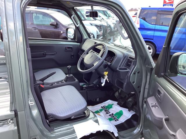 キャリイトラック KCエアコン・パワステ パートタイム4WD パワーウィンドー 助手席エアバック AC 運転席エアバック パワステ 横滑防止 キーレスキー オートハイビーム ABS(14枚目)