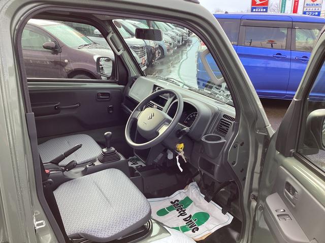 キャリイトラック KCエアコン・パワステ農繁仕様 パートタイム4WD Wエアバッグ AC オートハイビーム 横滑り防止 運転席エアバッグ パワーウィンドー PS キーレスエントリー ABS(16枚目)