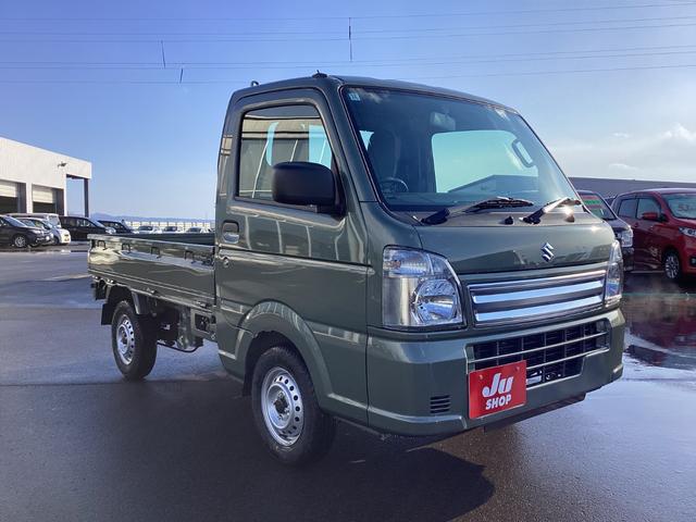 キャリイトラック ＫＣエアコン・パワステ農繁仕様　パートタイム４ＷＤ　Ｗエアバッグ　ＡＣ　オートハイビーム　横滑り防止　運転席エアバッグ　パワーウィンドー　ＰＳ　キーレスエントリー　ＡＢＳ（8枚目）