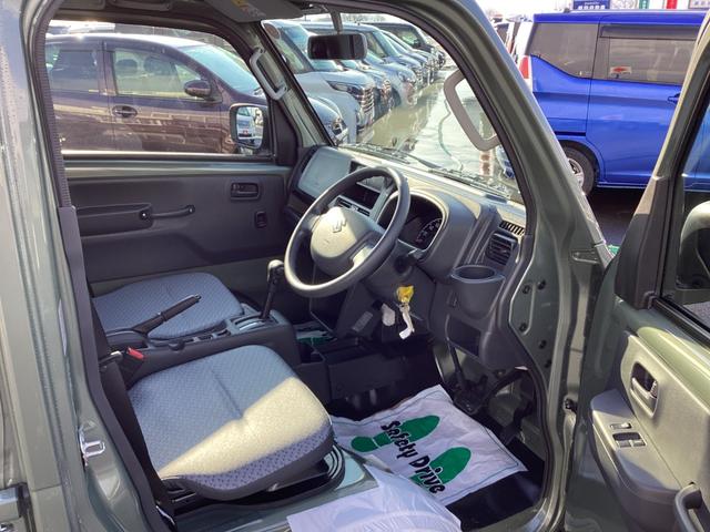 キャリイトラック ＫＣエアコン・パワステ農繁仕様　パートタイム４ＷＤ　Ｗエアバッグ　ＡＣ　オートハイビーム　横滑り防止　運転席エアバッグ　パワーウィンドー　ＰＳ　キーレスエントリー　ＡＢＳ（15枚目）