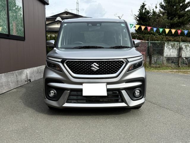 ソリオバンディット ハイブリッドＭＶ　ハイブリッドＭＶ／４ＷＤ／アイドリングストップ／クルーズコントロール／ＡＢＳ／横滑り防止装置／衝突被害軽減ブレーキ／障害物センサー／バックカメラ／ＥＴＣ／フルセグＴＶ／メモリーナビ／ＤＶＤ再生（3枚目）