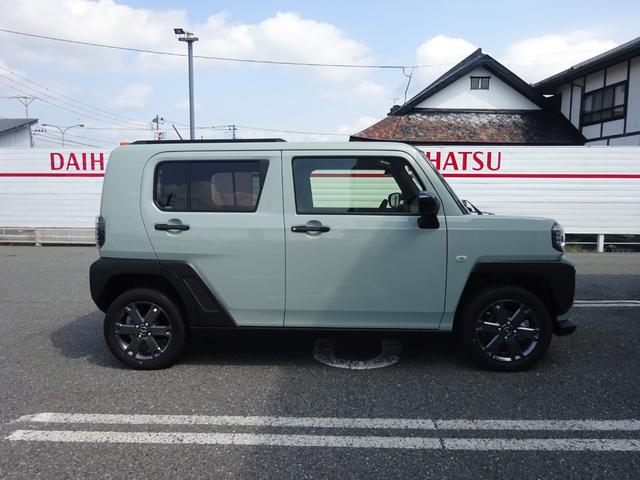 タフト Ｇ　ダーククロムベンチャー　４ＷＤ　届出済未使用車　純正９ｉｎディスプレイオーディオ　フルセグＴＶ　バックモニター　ＬＥＤヘッドライト　クルーズコントロール　純正マット・純正バイザー・スタッドレス・純正スチールホイール付（29枚目）