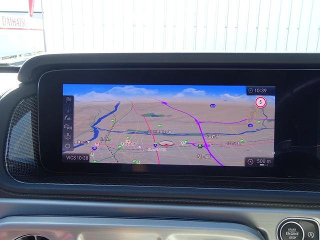 Ｇクラス Ｇ６３　ＭＡＮＵＦＡＫＴＵＲプログラムプラス　ＭＡＮＵＦＡＫＴＵＲインテリアプラスＰＫＧ　ＡＭＧカーボンファイバーインテリアトリム　ＡＭＧナイトＰＫＧ　ＡＭＧ２２ｉｎアルミ　ＳＲ　ワンオーナー　ＥＴＣ２．０（13枚目）