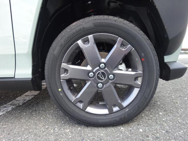 タフト Ｇターボ　ダーククロムベンチャー　４ＷＤ　届出済未使用車　純正９ｉｎディスプレイオーディオ　フルセグＴＶ　バックモニター　ＬＥＤヘッドライト　クルーズコントロール　純正マット・純正バイザー・スタッドレス・純正スチールホイール付（33枚目）