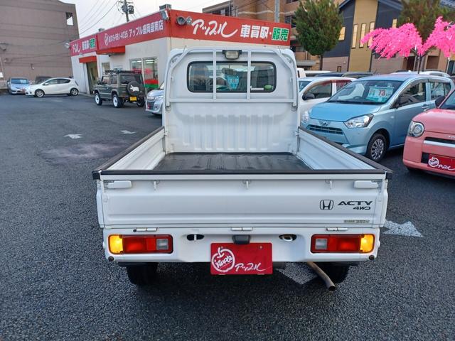 アクティトラック ＳＤＸ　５速マニュアル・４ＷＤ・ワンオーナー・エアコン・荷台灯・ラジオ・パワーステアリング・パワーウィンドウ・キーレスエントリー・ＡＢＳ（6枚目）