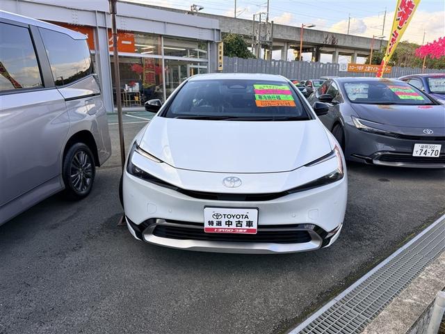 プリウス Z 寒冷地 衝突被害軽減システム メモリーナビ バックカメラ フルセグ 革シート LEDヘッドランプ アルミホイール スマートキー オートクルーズコントロール ETC 盗難防止装置 キーレス ハイブリッド(2枚目)