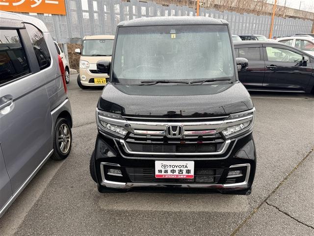 Ｎ－ＢＯＸカスタム Ｌ　４ＷＤ　衝突被害軽減システム　メモリーナビ　バックカメラ　電動スライドドア　フルセグ　ＬＥＤヘッドランプ　アルミホイール　スマートキー　ＥＴＣ　盗難防止装置　キーレス　横滑り防止機能　ベンチシート（2枚目）