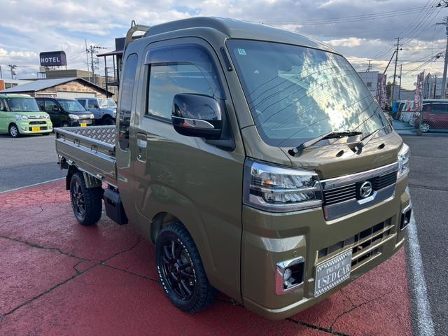 ハイゼットトラック ジャンボエクストラ　４ＷＤ　ＡＴ　マットタイヤ荷台しま板加工（2枚目）