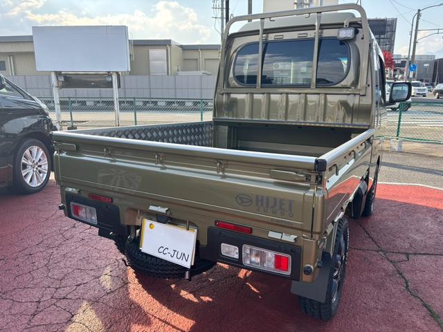 ハイゼットトラック ジャンボエクストラ　４ＷＤ　ＡＴ　マットタイヤ荷台しま板加工（7枚目）