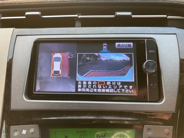 プリウス Sマイコーデ ETC モデリスタエアロ オートクルーズコントロール 全周囲カメラ アルミホイール オートライト HID CVT スマートキー 電動格納ミラー 盗難防止システム 衝突安全ボディ ABS ESC(5枚目)