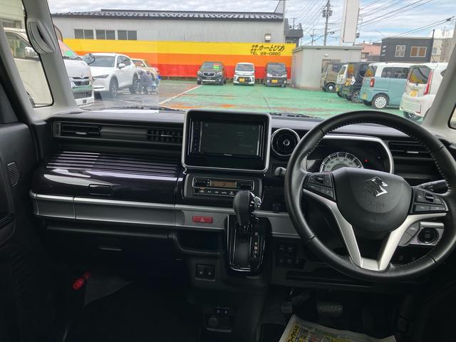 スペーシアカスタム ハイブリッドＸＳ　４ＷＤ　デュアルカメラブレーキサポート　両側電動スライドドア　ＬＥＤヘッドライト／フォグ　ハーフレザーシート　純正１５インチアルミホイール　追従式クルーズコントロール　前席シートヒーター　バックカメラ（7枚目）