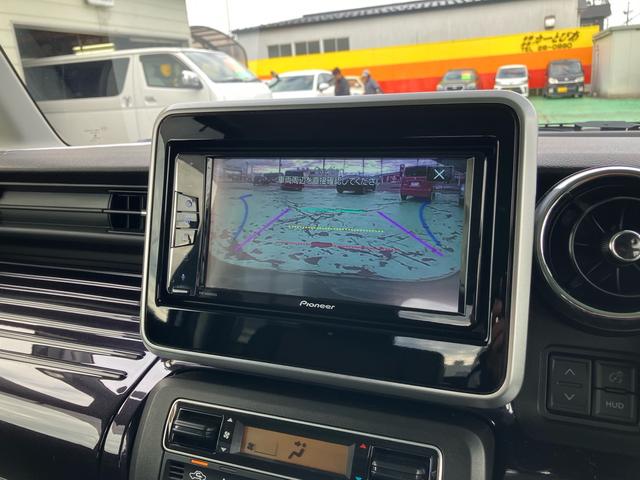 スペーシアカスタム ハイブリッドＸＳ　４ＷＤ　デュアルカメラブレーキサポート　両側電動スライドドア　ＬＥＤヘッドライト／フォグ　ハーフレザーシート　純正１５インチアルミホイール　追従式クルーズコントロール　前席シートヒーター　バックカメラ（10枚目）