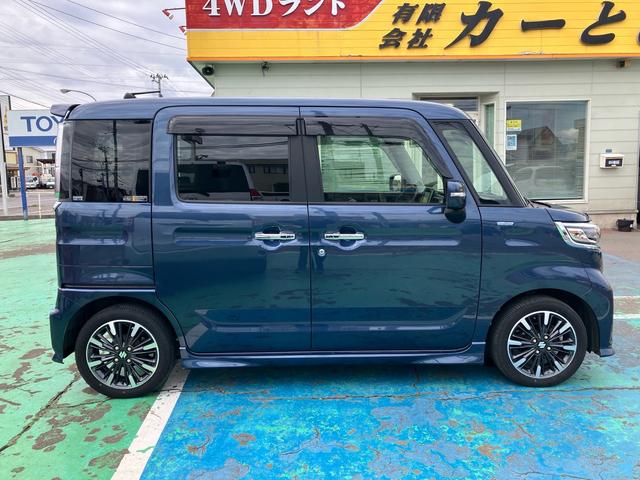 スペーシアカスタム ハイブリッドＸＳ　４ＷＤ　デュアルカメラブレーキサポート　両側電動スライドドア　ＬＥＤヘッドライト／フォグ　ハーフレザーシート　純正１５インチアルミホイール　追従式クルーズコントロール　前席シートヒーター　バックカメラ（36枚目）