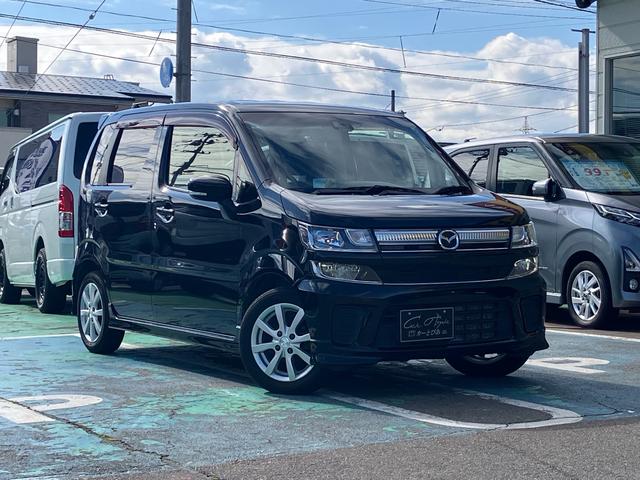 フレア ハイブリッドXS 4WD 衝突軽減ブレーキ バックカメラ 前席シートヒーター HUD ナビ Bluetooth ステアリングスイッチ ミラーヒーター 横滑り防止機能 革巻ステアリング オートライト 純正14インチアルミ(2枚目)
