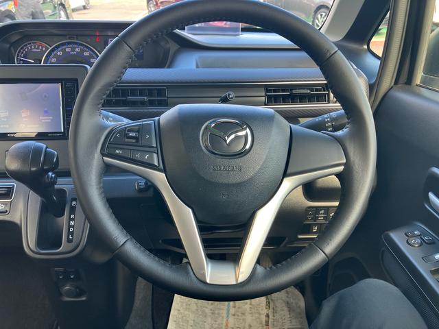 フレア ハイブリッドXS 4WD 衝突軽減ブレーキ バックカメラ 前席シートヒーター HUD ナビ Bluetooth ステアリングスイッチ ミラーヒーター 横滑り防止機能 革巻ステアリング オートライト 純正14インチアルミ(17枚目)