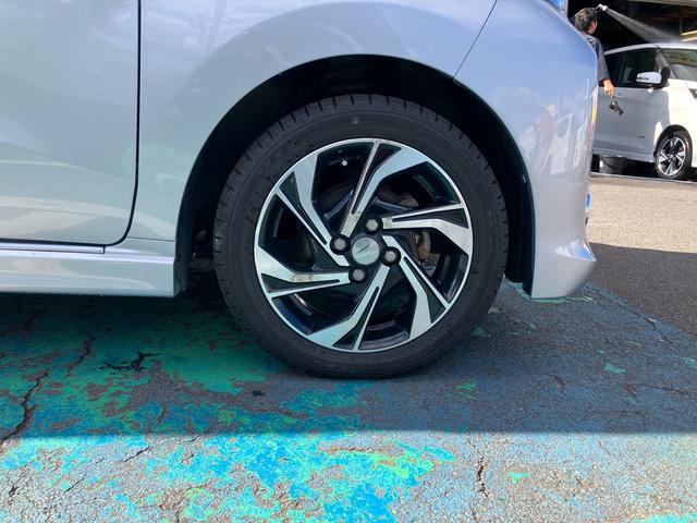 ムーヴ カスタム RS ハイパーSAIII 4WD ターボ LEDヘッドライト/フォグ/アクセサリーライナー ハーフレザーシート 純正フルセグナビ Bluetooth バックカメラ 純正エンジンスターター シートヒーター 純正15インチアルミ(27枚目)