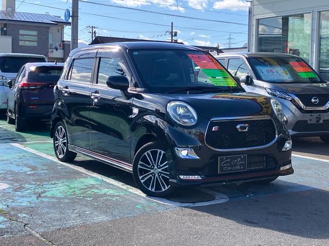 キャスト スポーツSAII 4WD ターボ パドルシフト LEDヘッドライト/フォグ/アクセサリーライナー MOMO製革ハンドル ハーフレザーシート 純正フルセグナビ Bluetooth バックカメラ ETC 前席シートヒーター(2枚目)