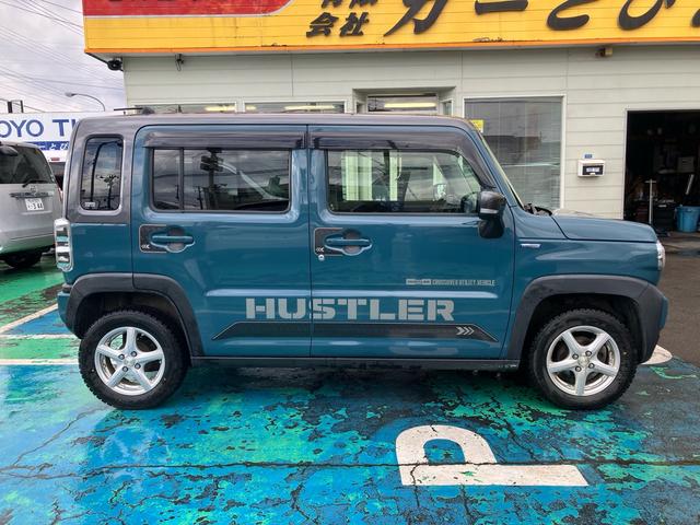 ハスラー ハイブリッドX 4WD オプションカラー デュアルカメラブレーキサポート フルセグナビ Bluetooth LEDヘッドライト フォグ 前席シートヒーター パーキングソナー スノー走行モード グリップコントロール(6枚目)