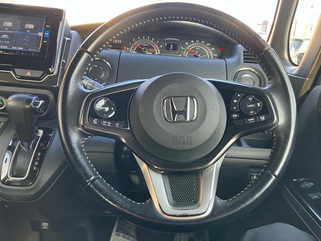 Ｎ－ＢＯＸカスタム Ｇ・ＥＸターボホンダセンシング　４ＷＤ　助手席スーパースライドシート　純正フルセグナビ　バックカメラ　両側パワースライドドア　ハーフレザーシート　パドルシフト　追従式クルーズコントロール　ＬＥＤヘッドライト　純正１５インチアルミ（34枚目）