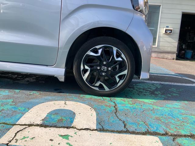 Ｎ－ＢＯＸカスタム Ｇ・ＥＸターボホンダセンシング　４ＷＤ　助手席スーパースライドシート　純正フルセグナビ　バックカメラ　両側パワースライドドア　ハーフレザーシート　パドルシフト　追従式クルーズコントロール　ＬＥＤヘッドライト　純正１５インチアルミ（62枚目）