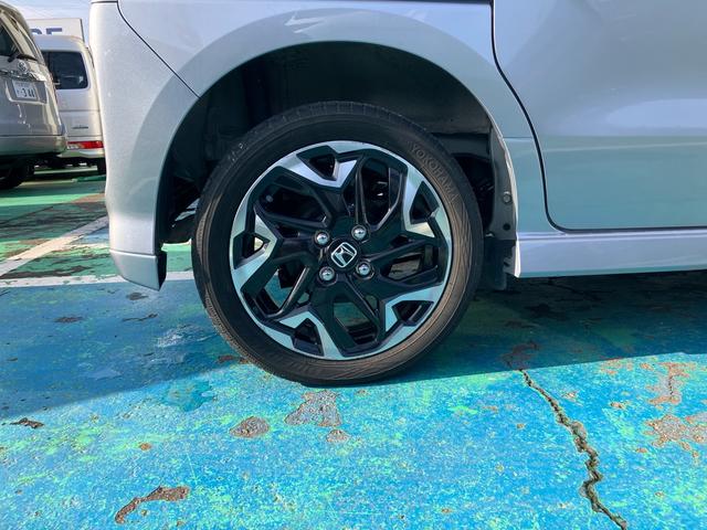 Ｎ－ＢＯＸカスタム Ｇ・ＥＸターボホンダセンシング　４ＷＤ　助手席スーパースライドシート　純正フルセグナビ　バックカメラ　両側パワースライドドア　ハーフレザーシート　パドルシフト　追従式クルーズコントロール　ＬＥＤヘッドライト　純正１５インチアルミ（63枚目）