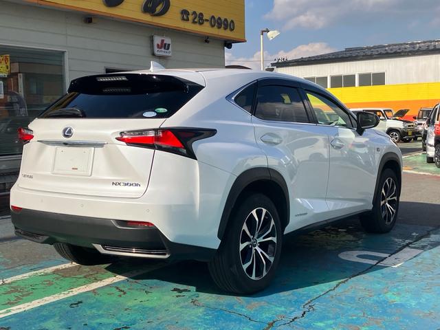 NX NX300h Fスポーツ 4WD ハイブリッド 純正フルセグナビ バックカメラ ステアリングヒーター 本革シート パワーバックドア シートヒーター/クーラー パワーシート パドルシフト クルーズコントロール ブレーキホールド(6枚目)