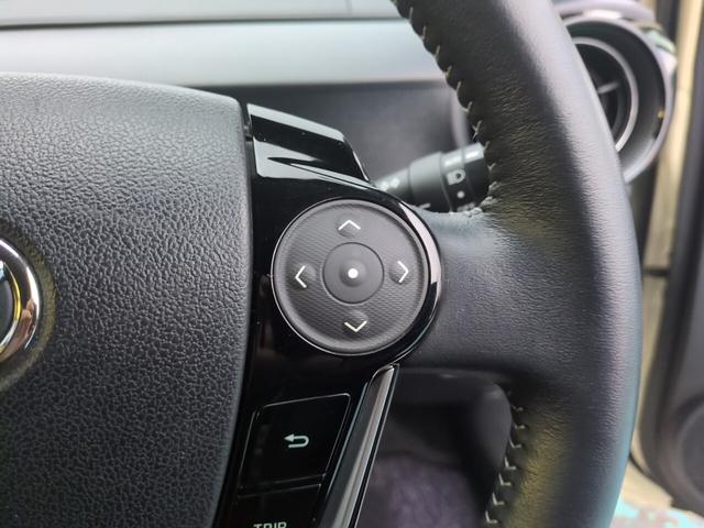 アクア クロスオーバー ハイブリッド ハーフレザーシート フルセグ対応純正ナビ Bluetooth バックカメラ ワイパーデアイサー ETC ステアリングスイッチ フォグ クリアランスソナー 先行車発進 オートハイビーム(25枚目)