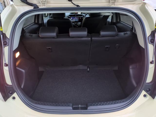 アクア クロスオーバー ハイブリッド ハーフレザーシート フルセグ対応純正ナビ Bluetooth バックカメラ ワイパーデアイサー ETC ステアリングスイッチ フォグ クリアランスソナー 先行車発進 オートハイビーム(36枚目)