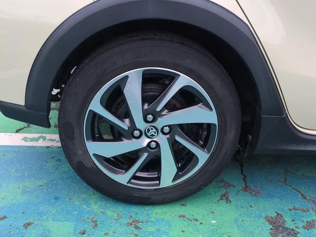 アクア クロスオーバー ハイブリッド ハーフレザーシート フルセグ対応純正ナビ Bluetooth バックカメラ ワイパーデアイサー ETC ステアリングスイッチ フォグ クリアランスソナー 先行車発進 オートハイビーム(50枚目)