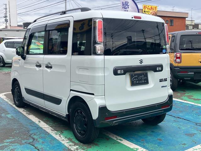 スペーシアギア ハイブリッドＸＺ　ターボ　４ＷＤ　デュアルセンサーブレーキ　純正８インチナビ　全方位カメラ　パドルシフト　クルーズコントロール　両側電動スライドドア　ＬＥＤヘッドライト／フォグ　ＥＴＣ　前席シートヒーター　パーキングソナー（5枚目）