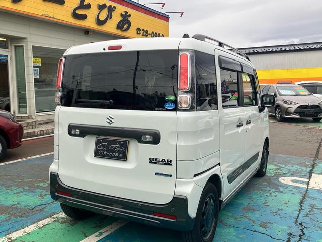 スペーシアギア ハイブリッドＸＺ　ターボ　４ＷＤ　デュアルセンサーブレーキ　純正８インチナビ　全方位カメラ　パドルシフト　クルーズコントロール　両側電動スライドドア　ＬＥＤヘッドライト／フォグ　ＥＴＣ　前席シートヒーター　パーキングソナー（6枚目）