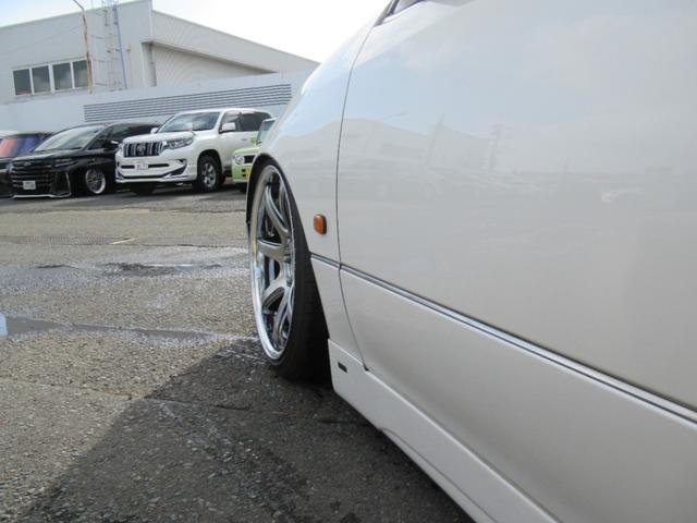 S300社外車高調 WORK19AW エイムゲインフルエアロ(5枚目)