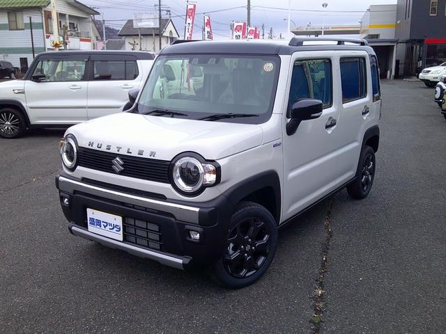 ハスラー タフワイルド 4WD LEDヘッドライト ルーフレール スズキセーフティサポート オートエアコン シートヒーター 専用エクステリア 純正15アルミホイール LEDフォグランプ アダプティブクルーズコントロール(2枚目)