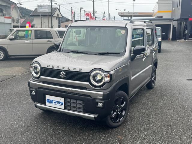 ハスラー タフワイルド 4WD LEDヘッドライト ルーフレール スズキセーフティサポート オートエアコン シートヒーター 専用エクステリア 純正15アルミホイール LEDフォグランプ アダプティブクルーズコントロール(2枚目)