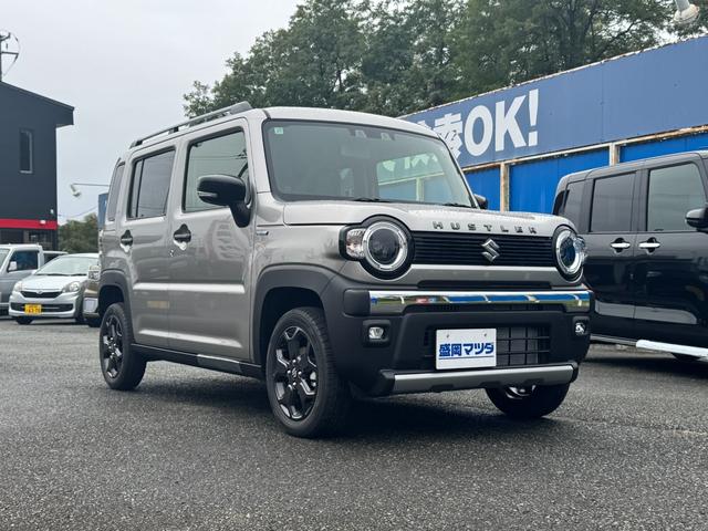 ハスラー タフワイルド 4WD LEDヘッドライト ルーフレール スズキセーフティサポート オートエアコン シートヒーター 専用エクステリア 純正15アルミホイール LEDフォグランプ アダプティブクルーズコントロール(3枚目)