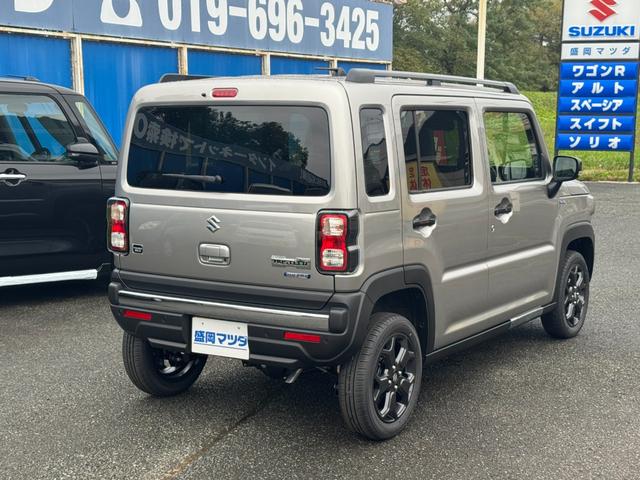 ハスラー タフワイルド 4WD LEDヘッドライト ルーフレール スズキセーフティサポート オートエアコン シートヒーター 専用エクステリア 純正15アルミホイール LEDフォグランプ アダプティブクルーズコントロール(4枚目)