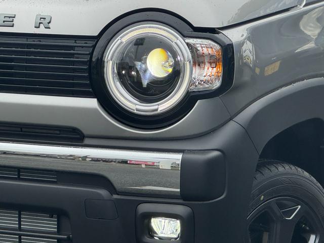ハスラー タフワイルド 4WD LEDヘッドライト ルーフレール スズキセーフティサポート オートエアコン シートヒーター 専用エクステリア 純正15アルミホイール LEDフォグランプ アダプティブクルーズコントロール(7枚目)