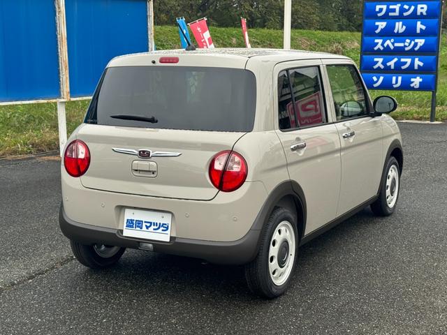 アルトラパンLC X LEDヘッドライト ディスプレイオーディオ 全方位カメラ オートエアコン スマートキー 純正アルミホイール シートヒーター USB接続 スズキセーフティサポート メーカー保証付き(6枚目)