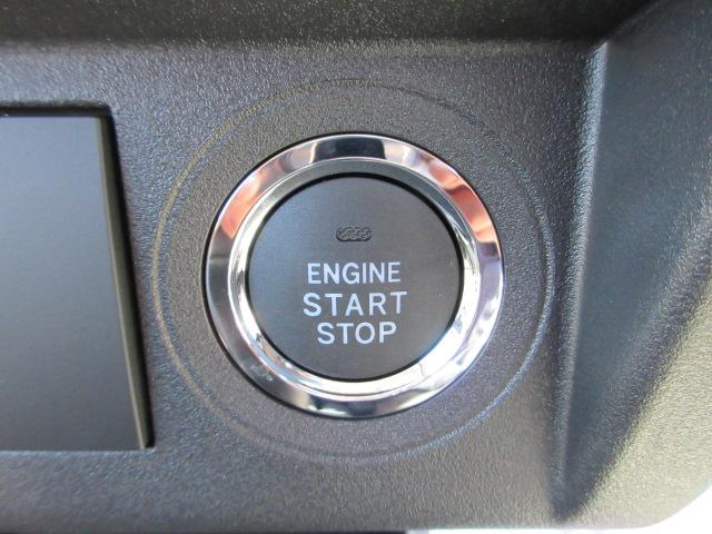 プッシュエンジンスタートシステム、エンジン始動・停止をワンタッチで行うことができます。