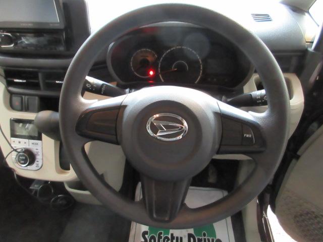 ムーヴ Ｘ　ＴＶ　オートライト　スマートキー　アイドリングストップ　電動格納ミラー　ベンチシート　ＣＶＴ　盗難防止システム　ＡＢＳ　ＥＳＣ　アルミホイール　衝突安全ボディ　エアコン　パワーステアリング（3枚目）