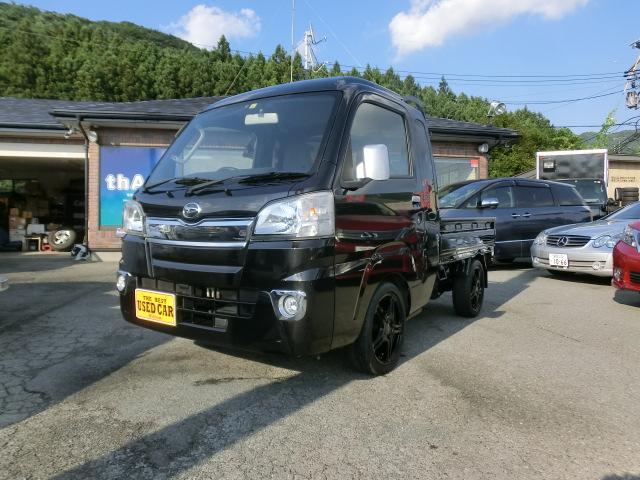 ジャンボ 4WD オートマ KeiーZone慶虎サスペンションキット 前後車高調 強化リーフ(公認済)LEDライト フォグランプ キーレス スペアキー ポテンザアルミ タイヤ 荷台マット(厚手)(2枚目)