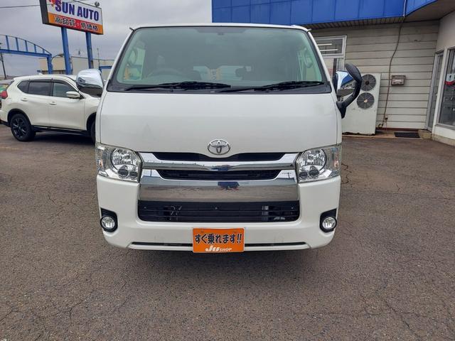 レジアスエースバン ロングスーパーＧＬ　４ＷＤ　ナビ　ＴＶ　バックカメラ　両側パワースライドドア　ＥＴＣ　ＬＥＤライト　スマートキー（3枚目）