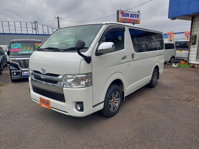 レジアスエースバン ロングスーパーＧＬ　４ＷＤ　ナビ　ＴＶ　バックカメラ　両側パワースライドドア　ＥＴＣ　ＬＥＤライト　スマートキー（7枚目）