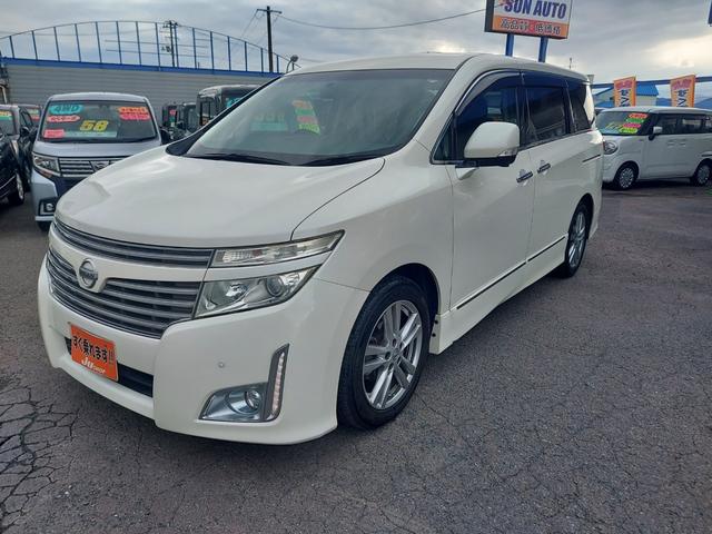 エルグランド 250ハイウェイスター 4WD ナビ TV アラウンドビュー フリップダウンモニター 両側パワースライドドア ETC ドライブレコーダー HIDライト インテリジェントキー(7枚目)